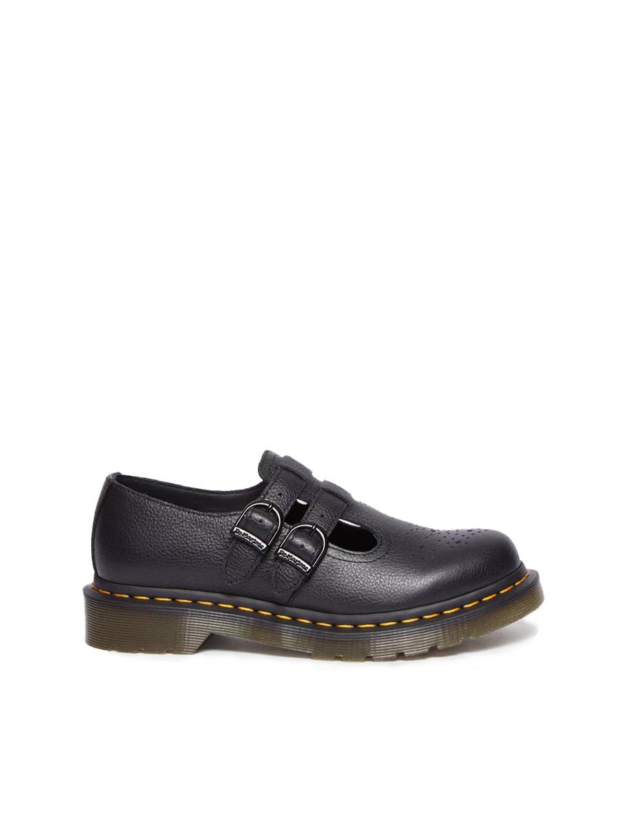 maryjane flat black - dr martens - mocassino