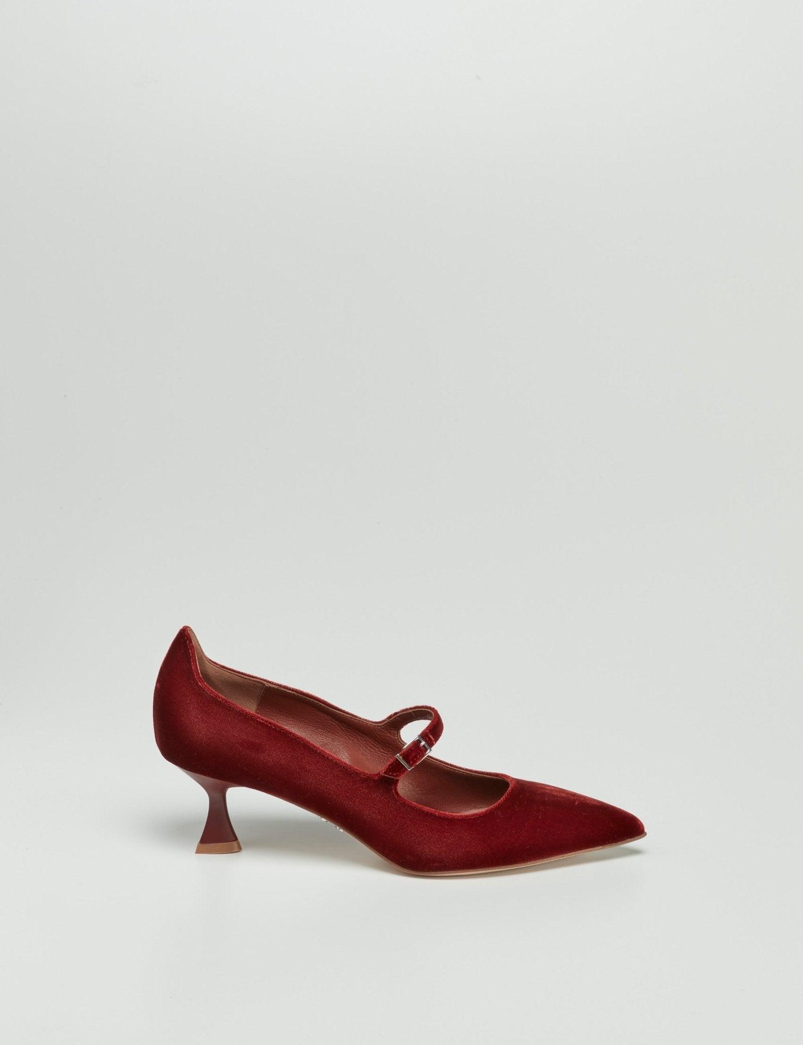 maryjane velluto ruggine - sergio levantesi - mary jane