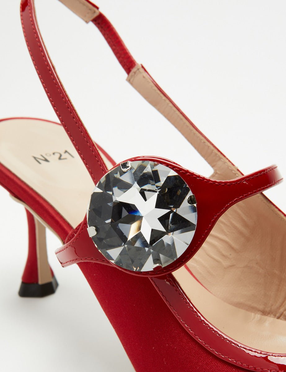 maryjane vernice rosso - n21 alessandro dell'acqua - slingback