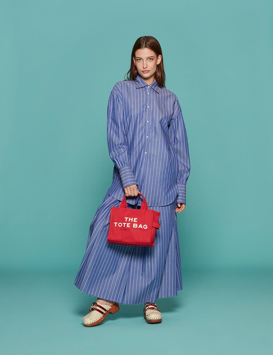 maxicamicia gianfri riga azzurro bianco - jejia - camicia manica lunga