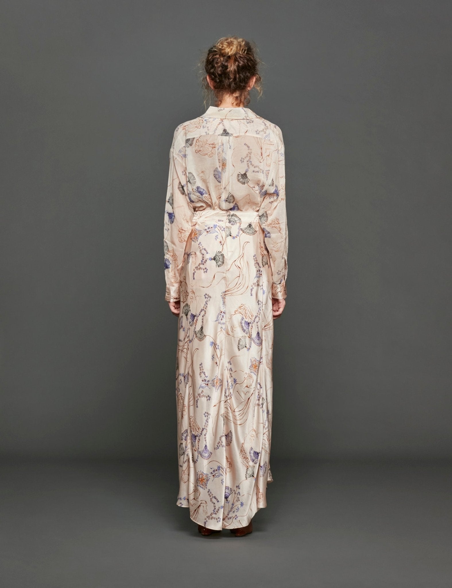 maxigonna musa fantasia avorio - forte forte - gonna