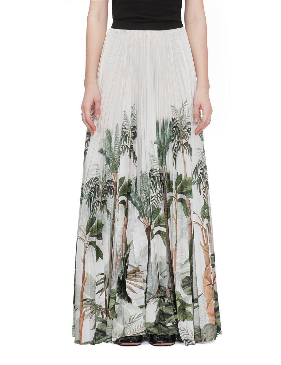 maxigonna pieghe nature - co.go - gonna