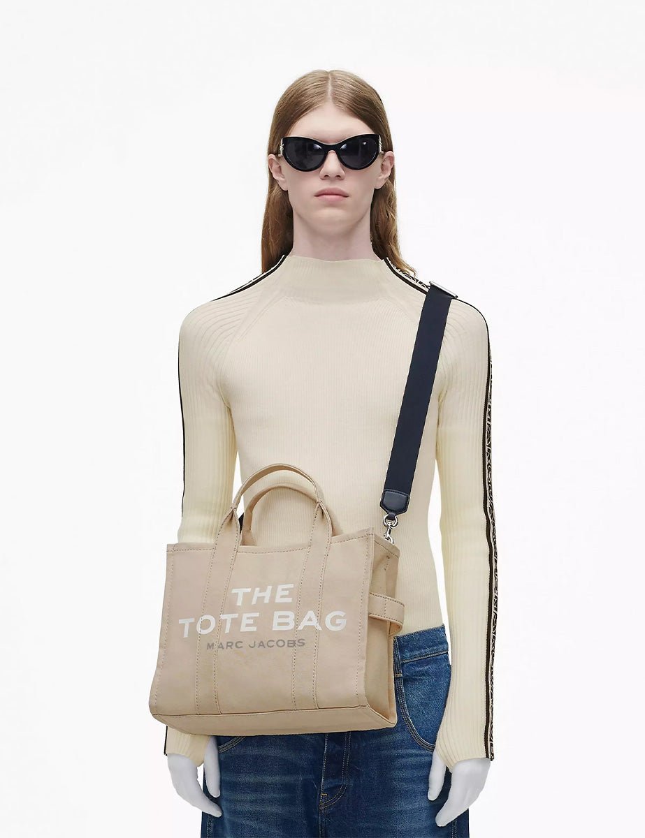 medium tote bag beige - marc jacobs - shopper