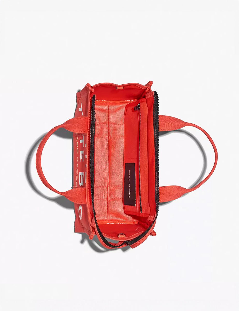 medium tote bag canvas electric orange - marc jacobs - shopper