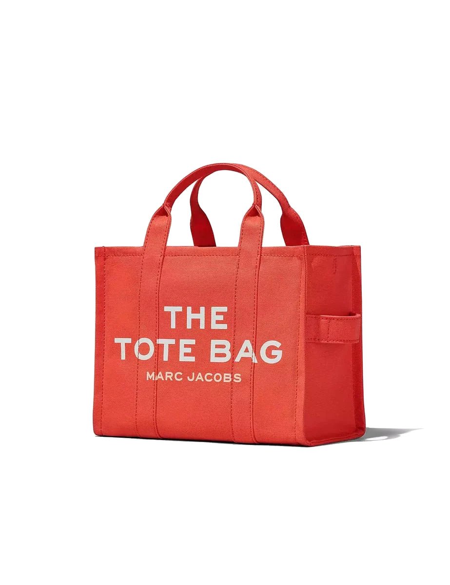 medium tote bag canvas electric orange - marc jacobs - shopper
