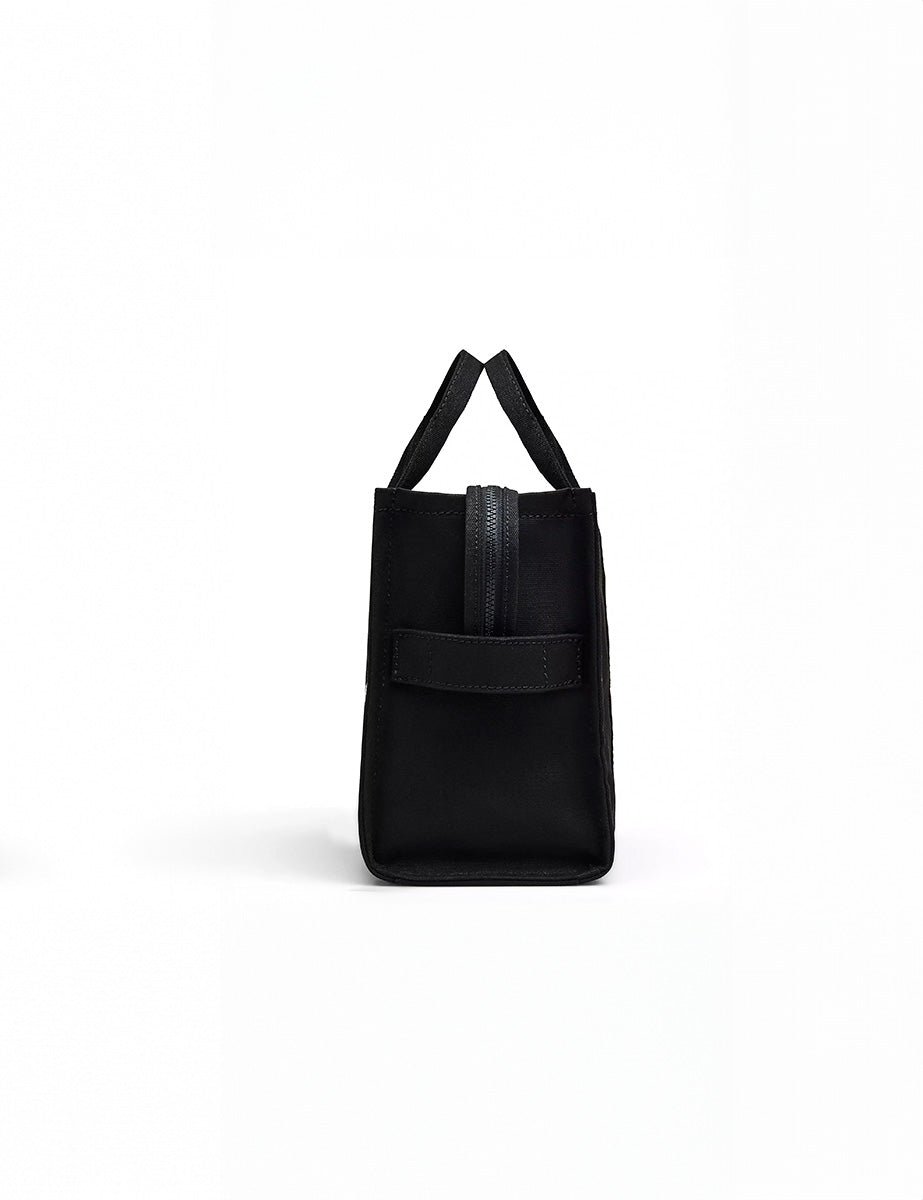 medium tote bag canvas nero - marc jacobs - shopper