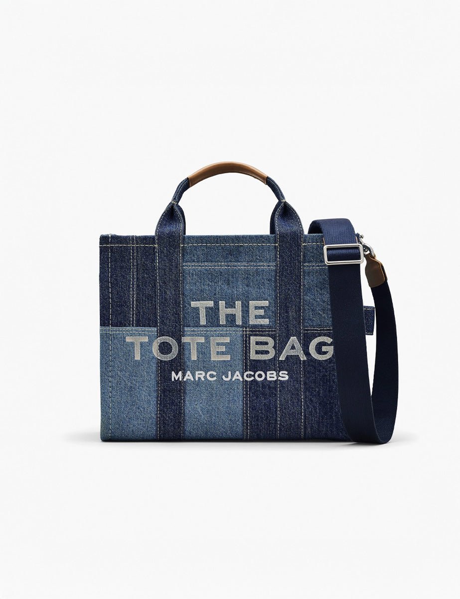 medium tote bag denim - marc jacobs - shopper