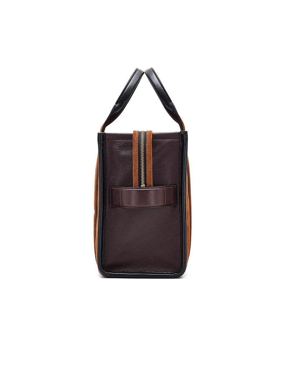 medium tote bag suede copper - marc jacobs - shopper