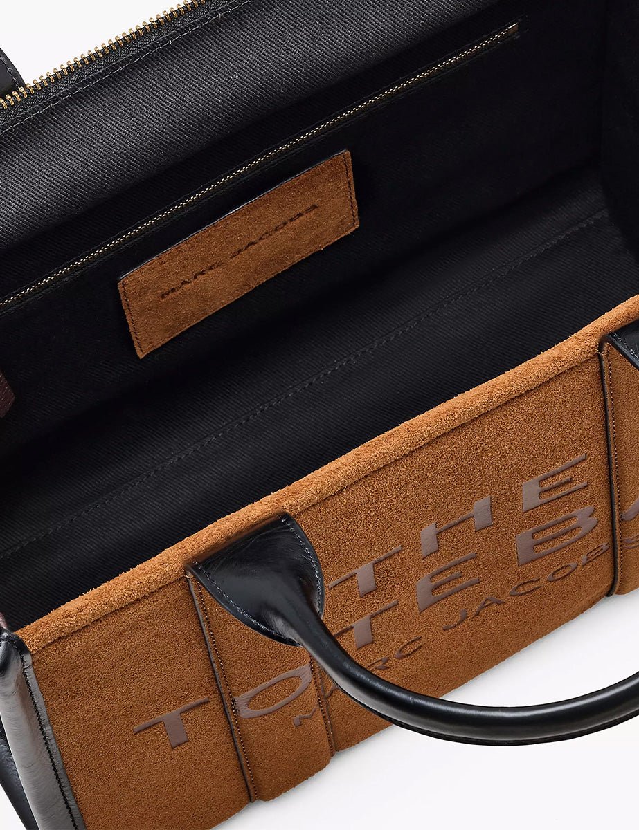 medium tote bag suede copper - marc jacobs - shopper