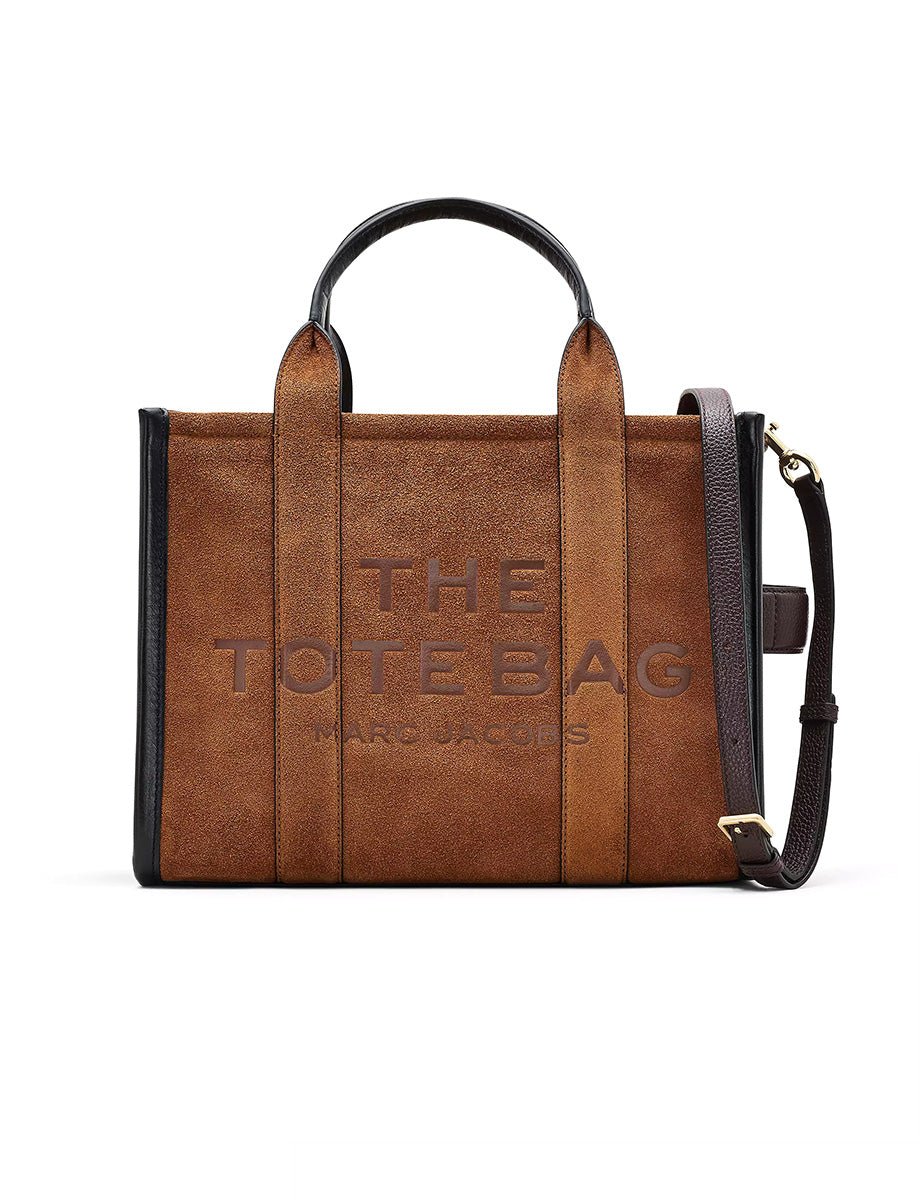 medium tote bag suede copper - marc jacobs - shopper