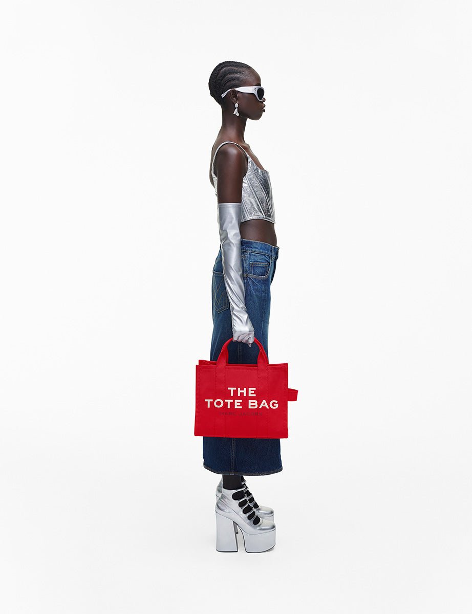 medium tote bag true red - marc jacobs - shopper