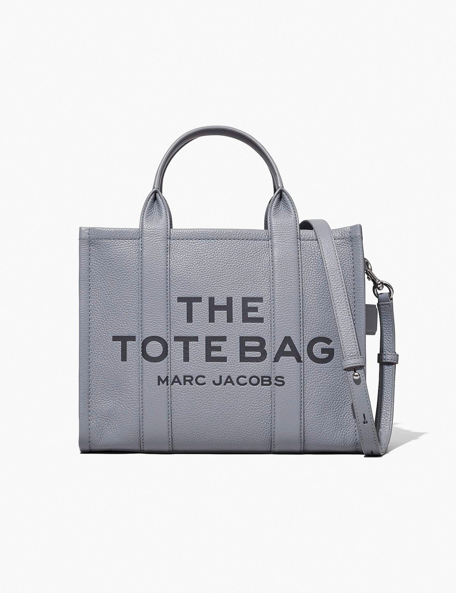 medium tote bag wolf grey - marc jacobs - shopper