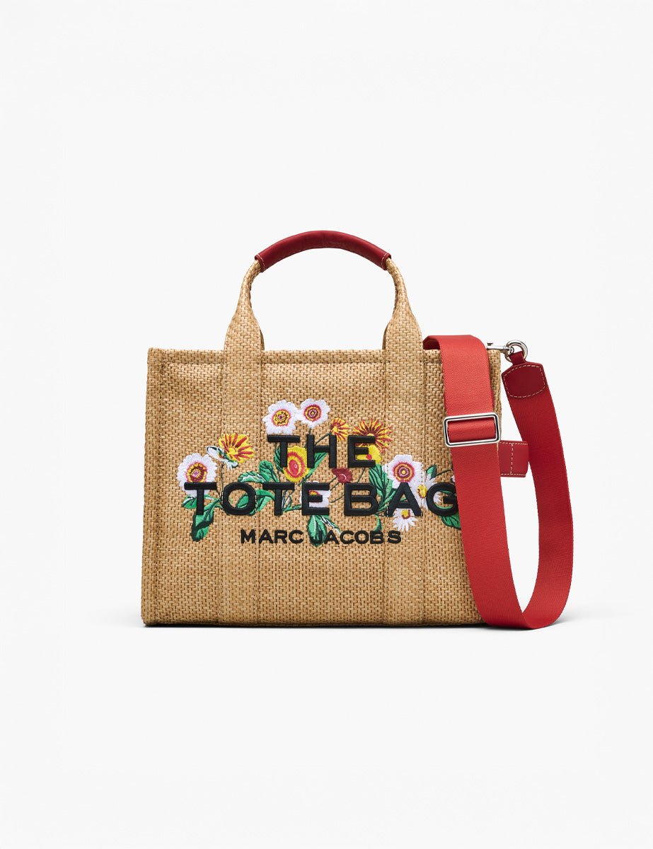 medium tote rafia natural - marc jacobs - shopper