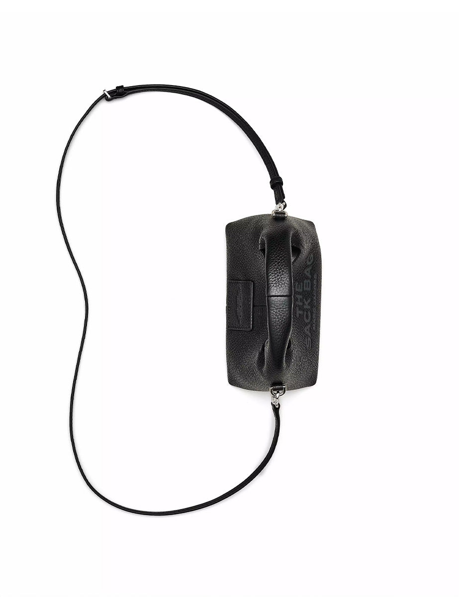 micro crossbody sack leather nero - marc jacobs - shopper