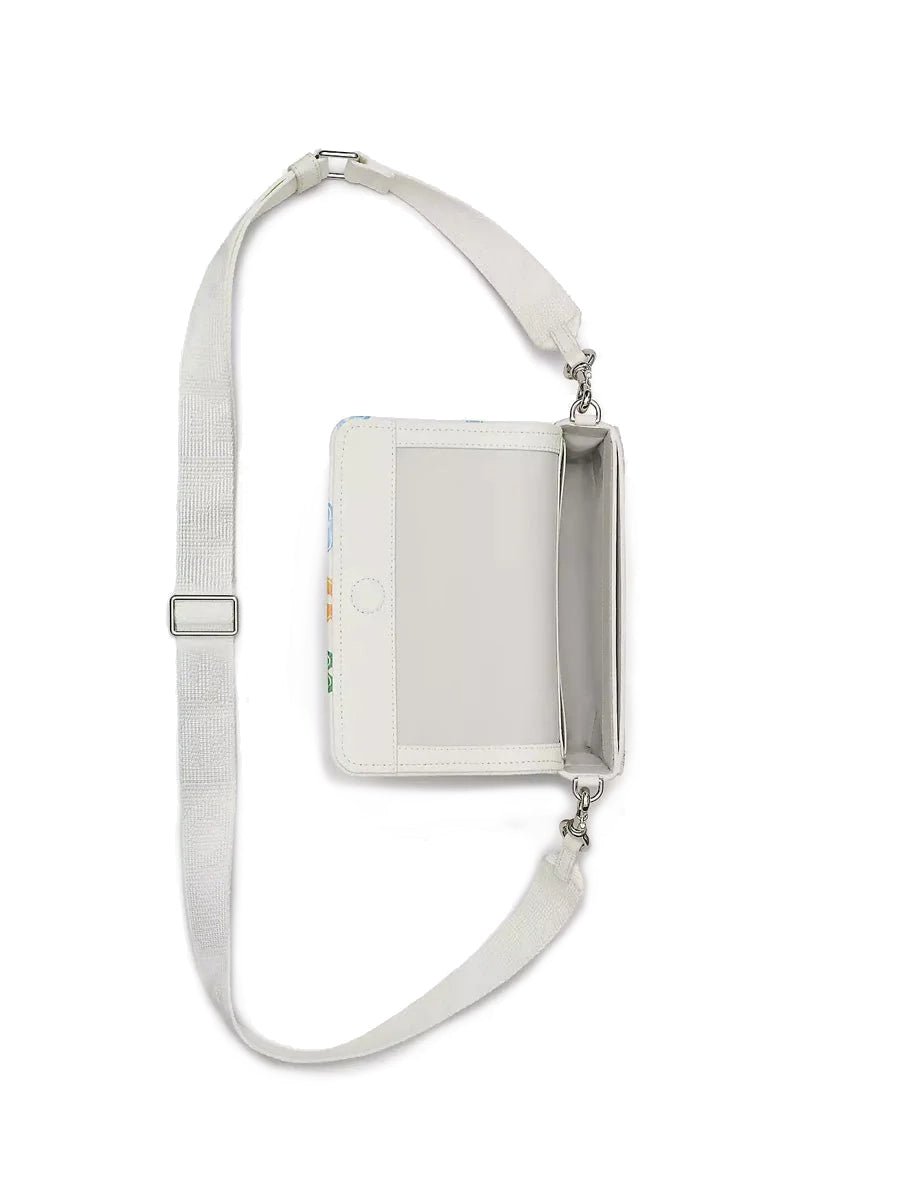 mini bag leather fiorellini white multi - marc jacobs - clutch