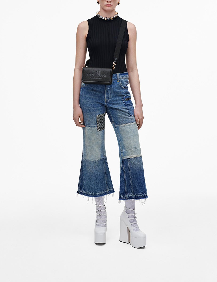 mini bag leather nero - marc jacobs - clutch