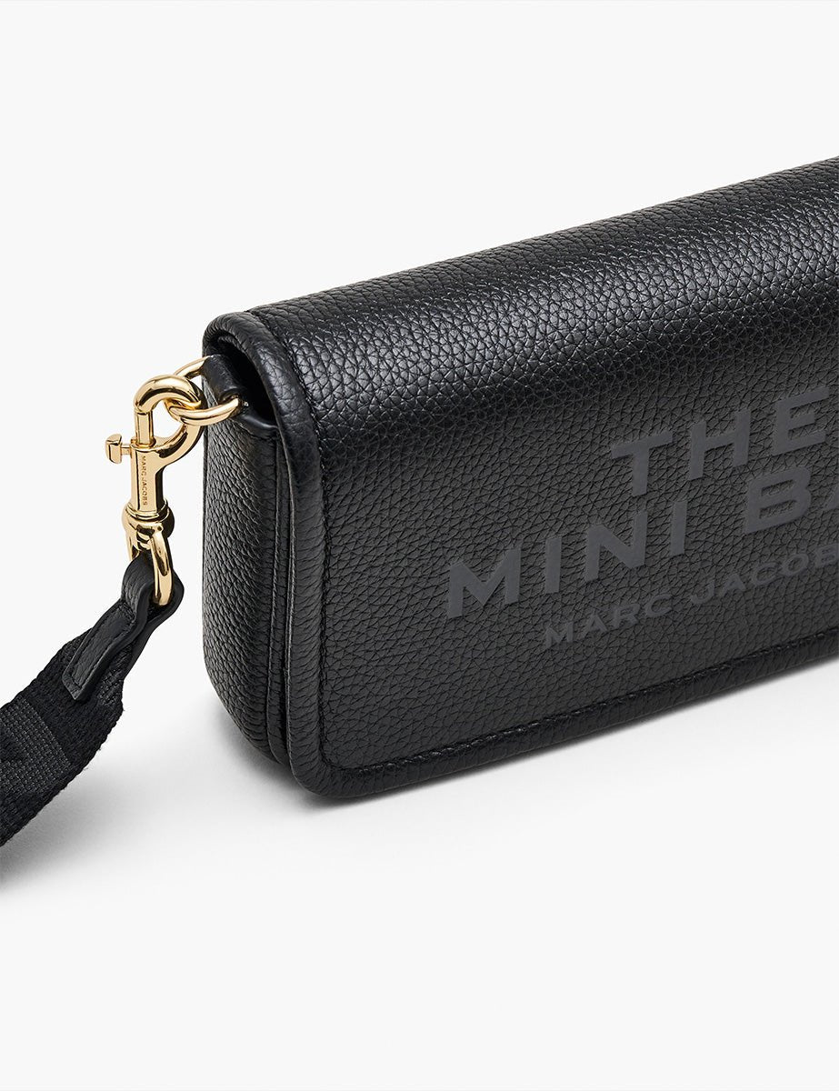 mini bag leather nero - marc jacobs - clutch