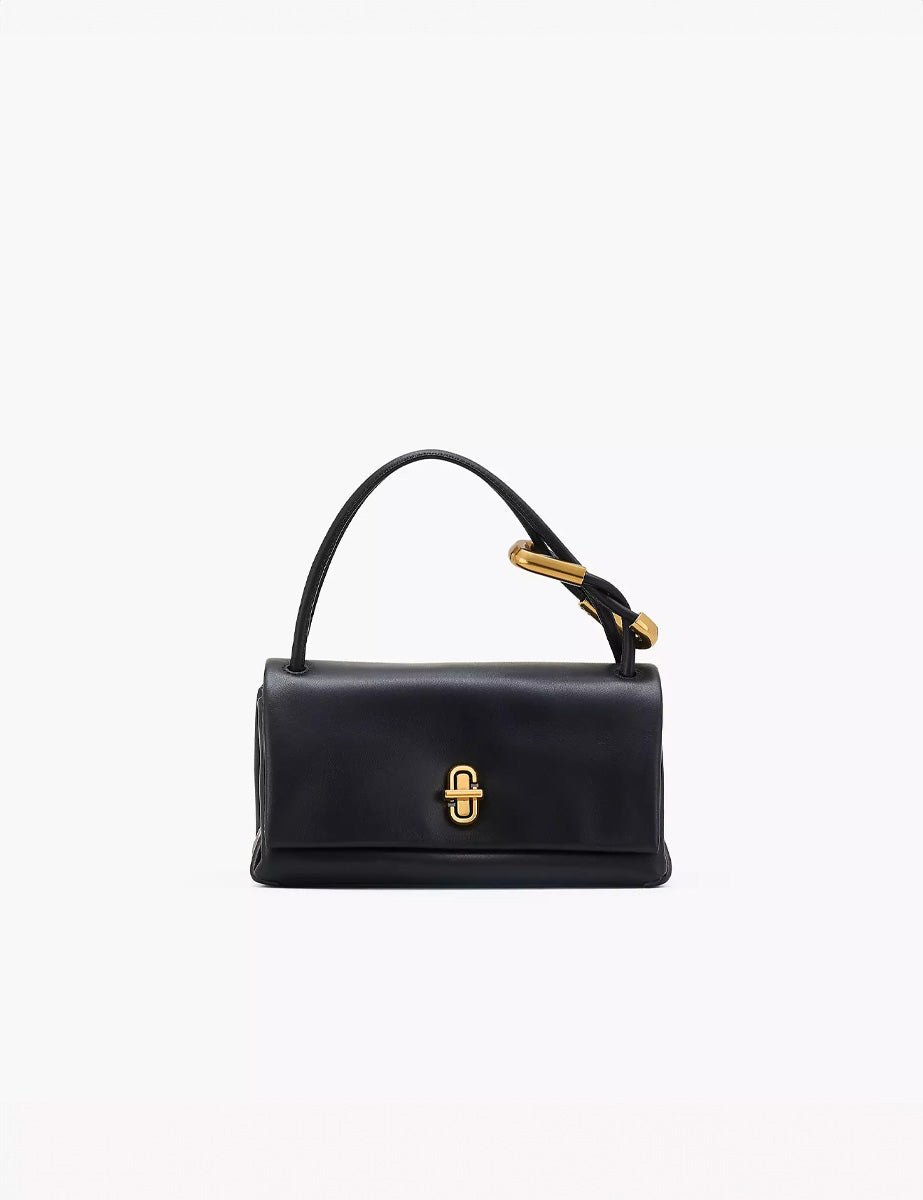 mini dual bag leather nero - marc jacobs - clutch
