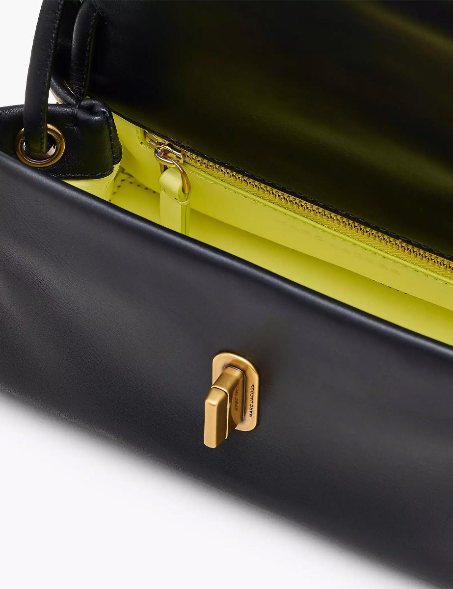 mini dual bag leather nero - marc jacobs - clutch