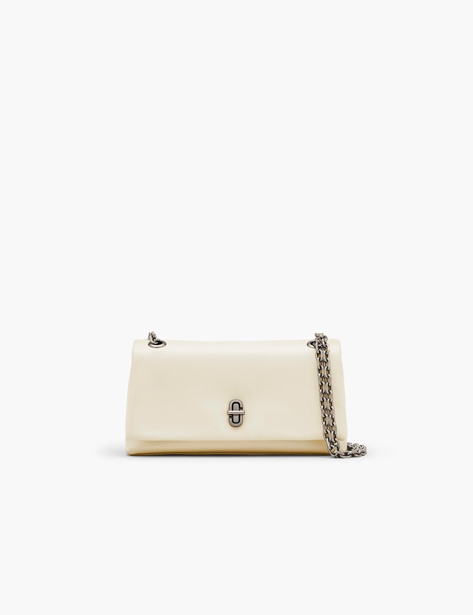 mini dual chain wallet cloud white - marc jacobs - clutch