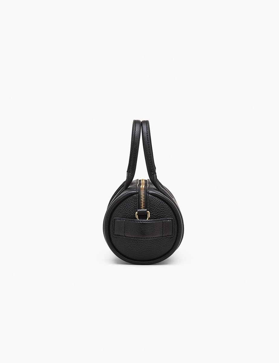 mini duffle leather nero - marc jacobs - shopper
