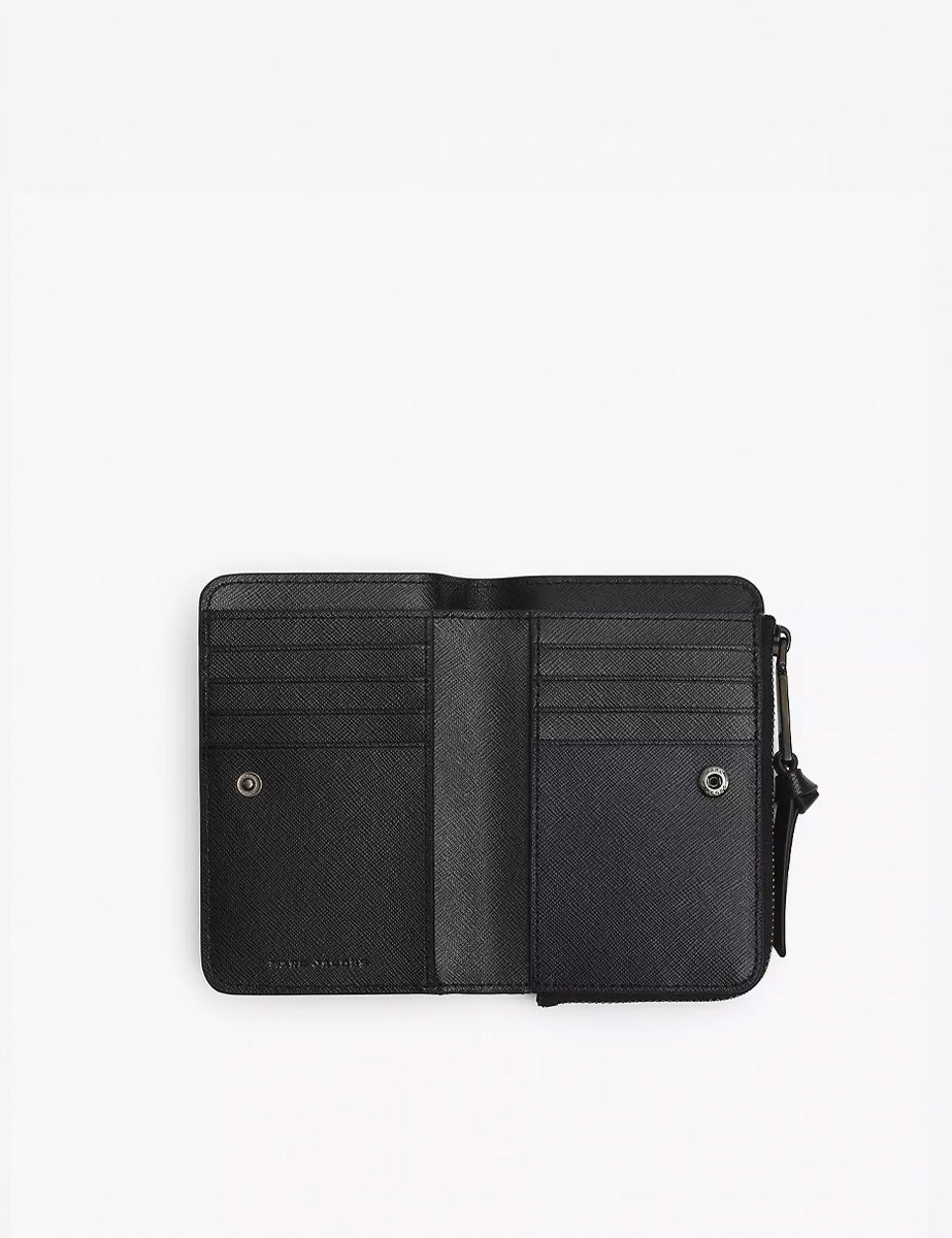 mini portafoglio pelle nero - marc jacobs - portafogli