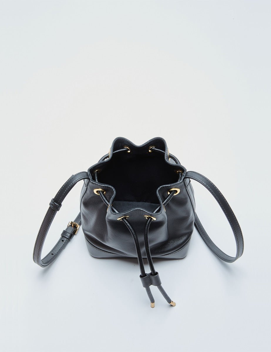 mini secchiello nero - n21 alessandro dell'acqua - shopper