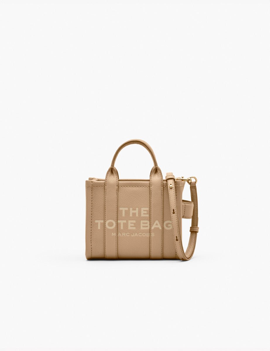 mini tote bag camel - marc jacobs - shopper