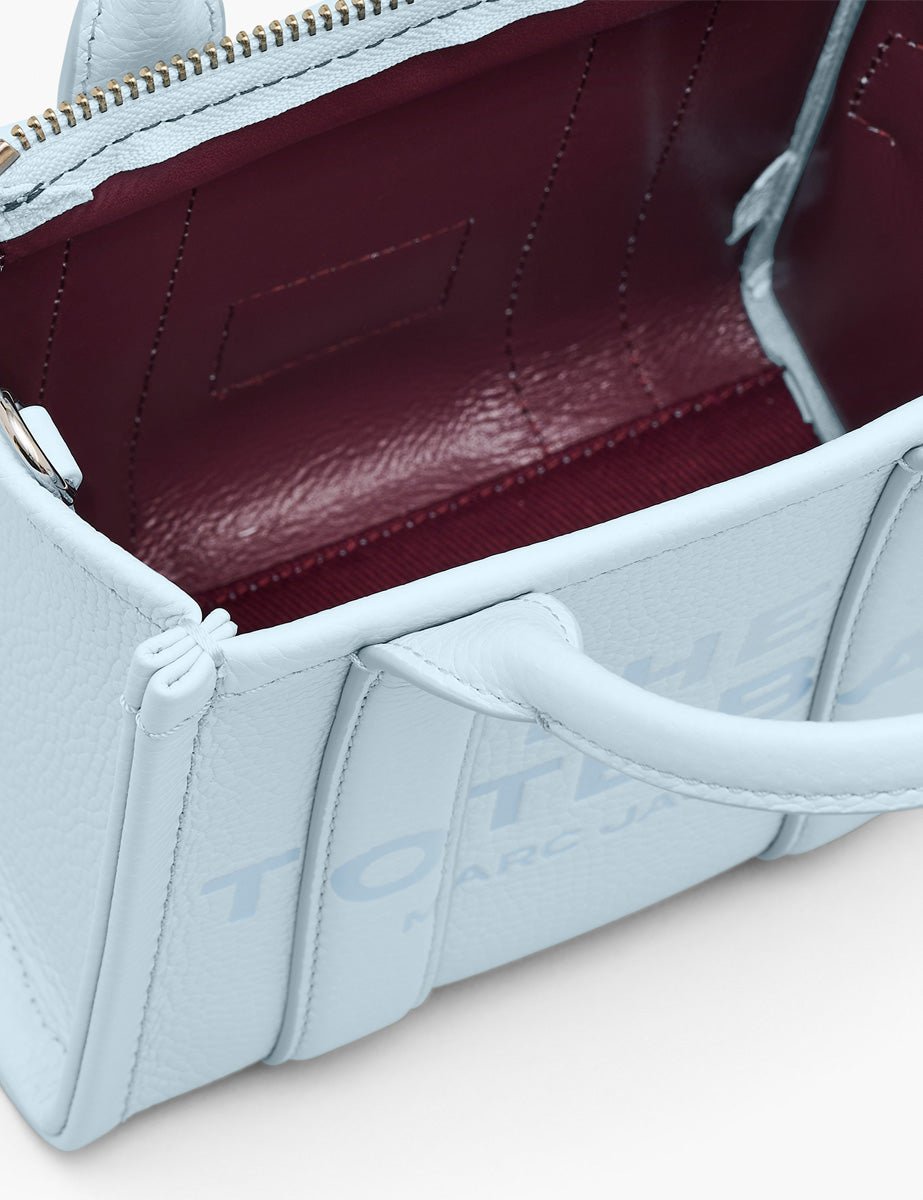 mini tote bag cloud blue - marc jacobs - shopper