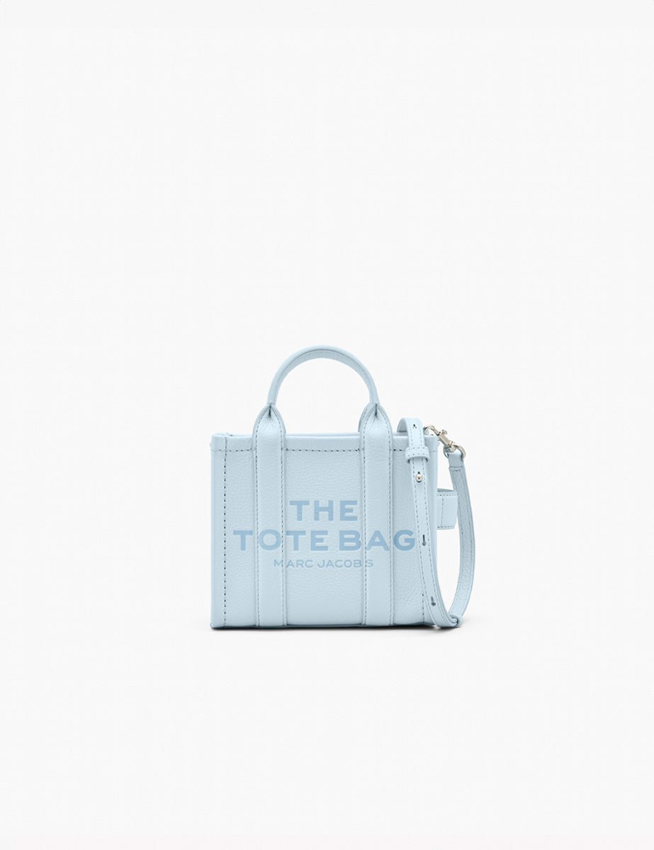 mini tote bag cloud blue - marc jacobs - shopper