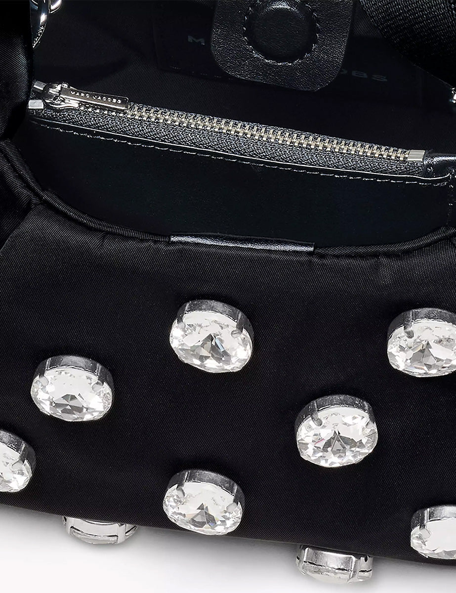 minisack bag studs nero - marc jacobs - clutch