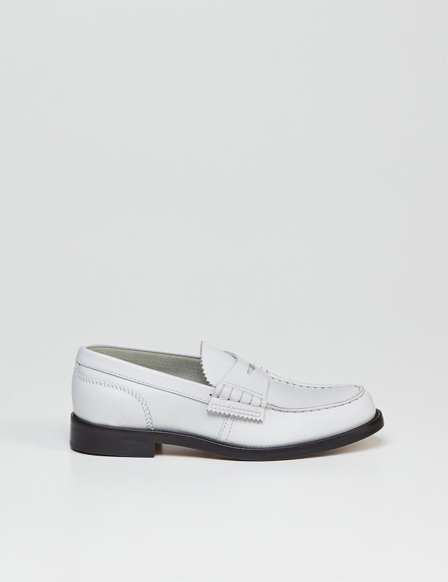 mocassino antik white - college - mocassino
