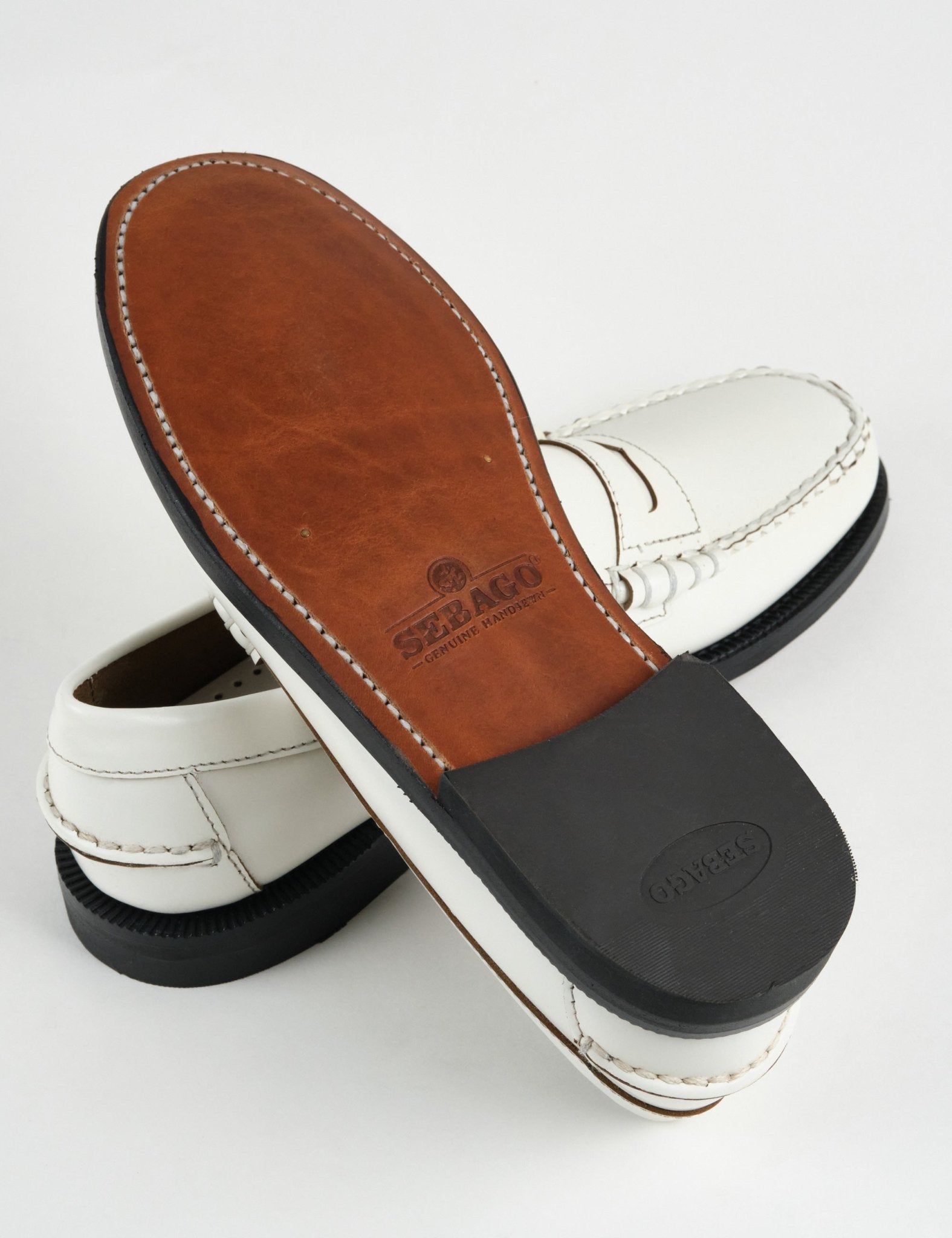 mocassino classic bianco - sebago - mocassino