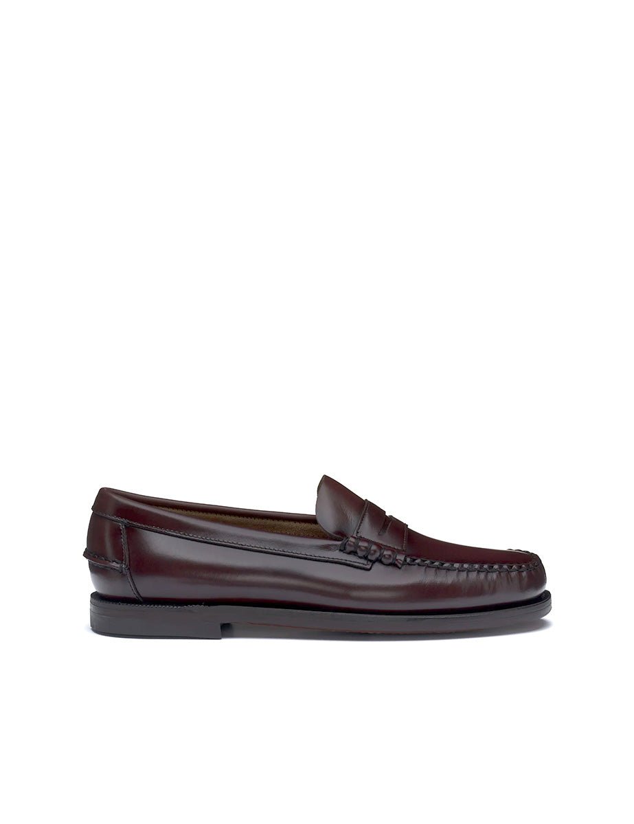 mocassino classic dan brown burgundy - sebago - mocassino