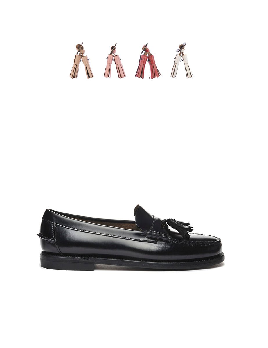 mocassino classic nappina nero multicolor - sebago - mocassino