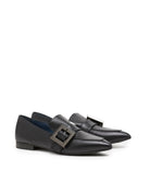 mocassino fibbia nappa nero - blufrida - mocassino