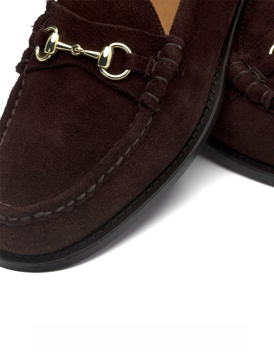 mocassino joe modena suede dark brown - sebago - mocassino