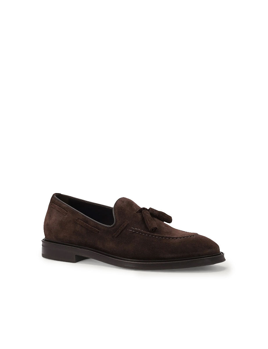 mocassino nappine marrone scuro - frau - mocassino