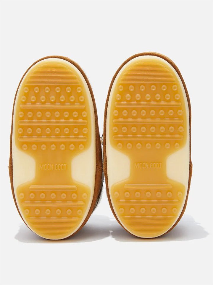 moon boot suede e pellliccia stringate - moon boot - doposci