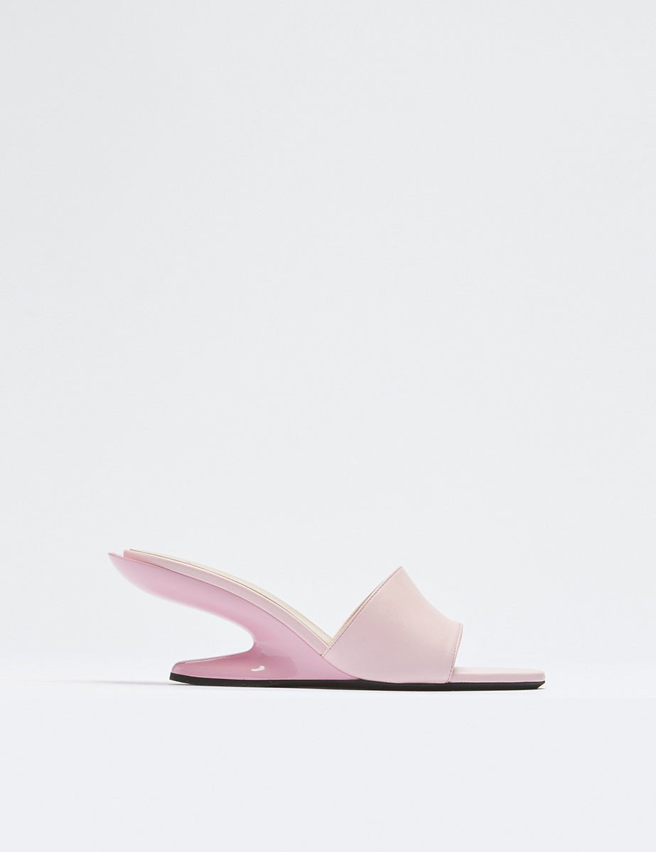 mules pink - n21 alessandro dell'acqua - sandalo tacco