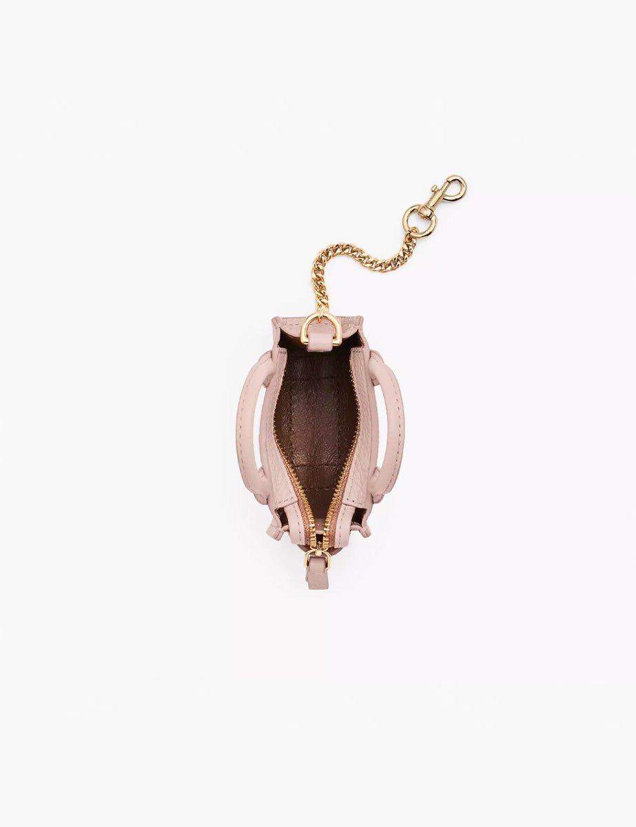 nano tote charm leather rose - marc jacobs - shopper