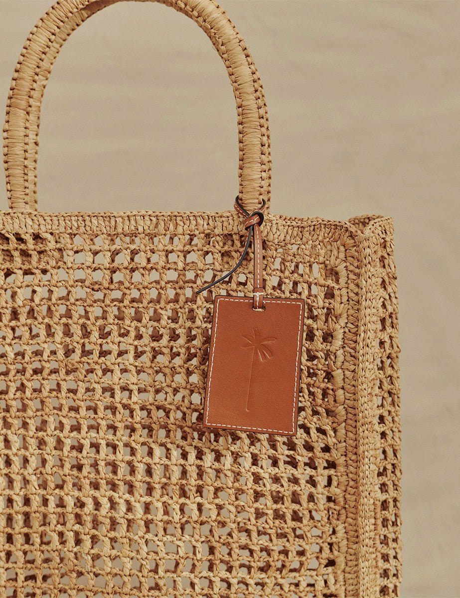 net bag natural tan - maneb� - shopper