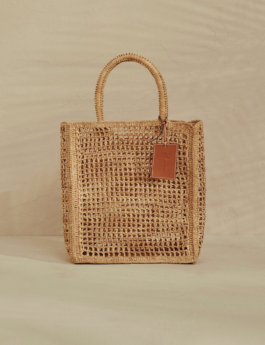 net bag natural tan - maneb� - shopper
