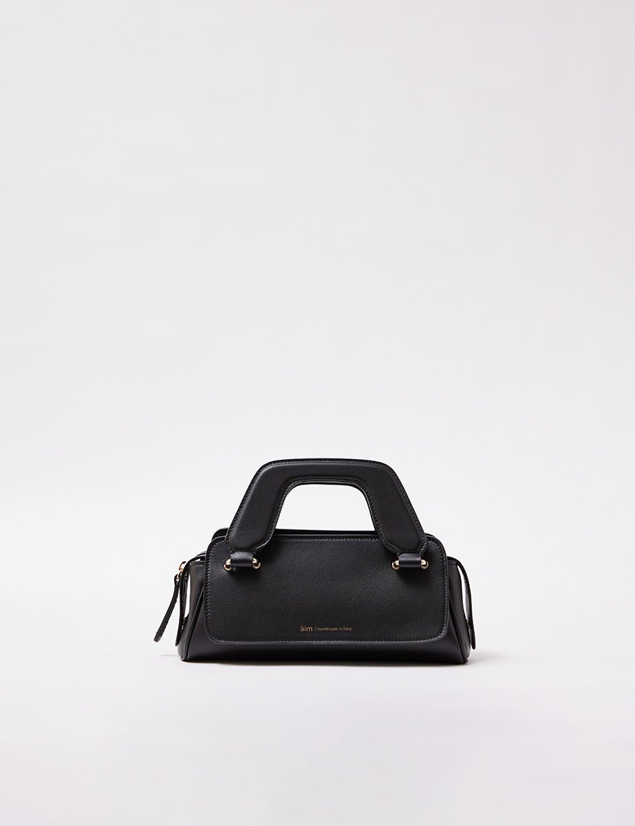 olivia micro tote bag black - aim - clutch