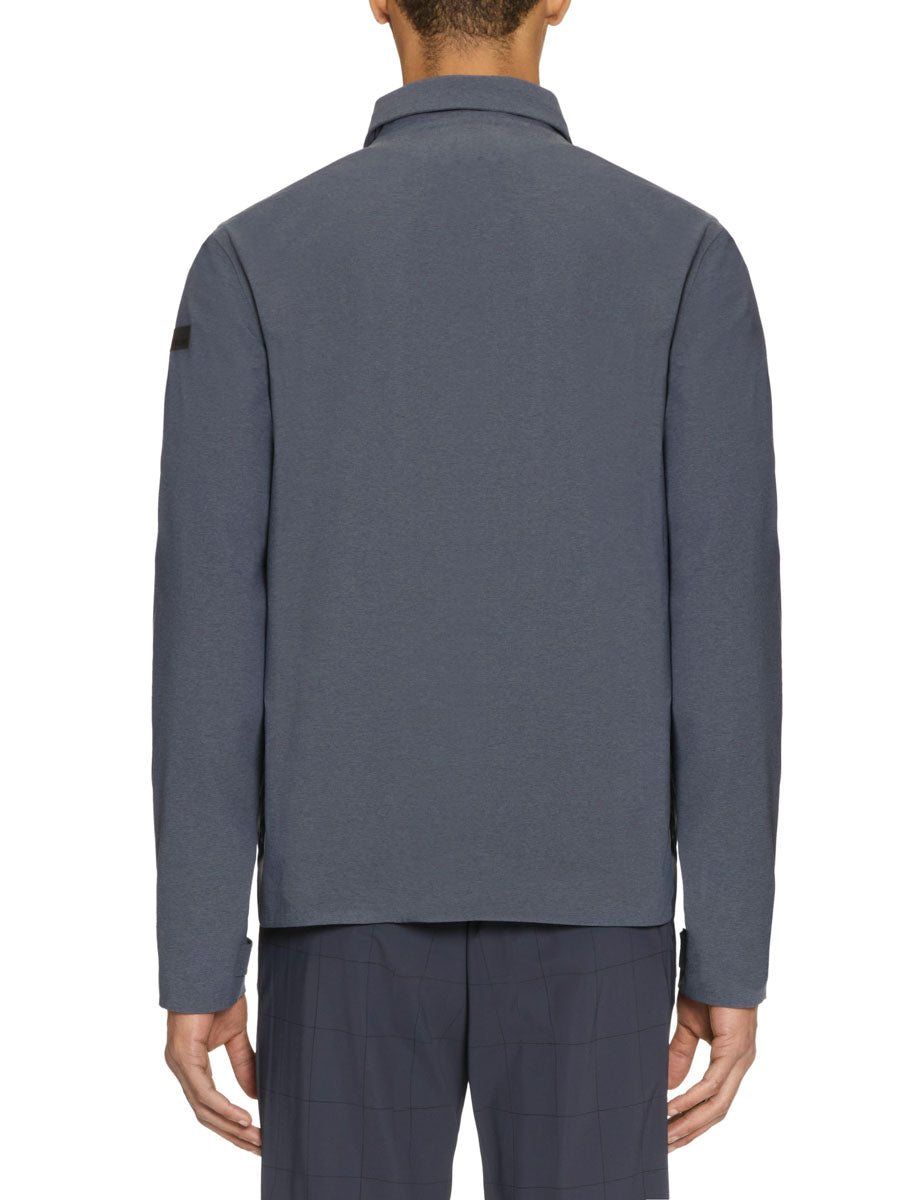 overshirt terzilight taschino blu melange - rrd - giacca