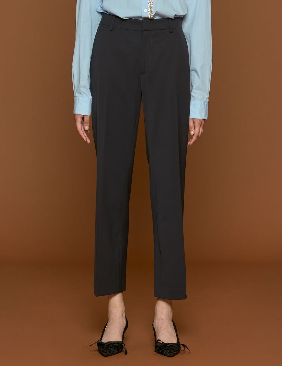 pantalone blu scuro - n21 alessandro dell'acqua - pantalone