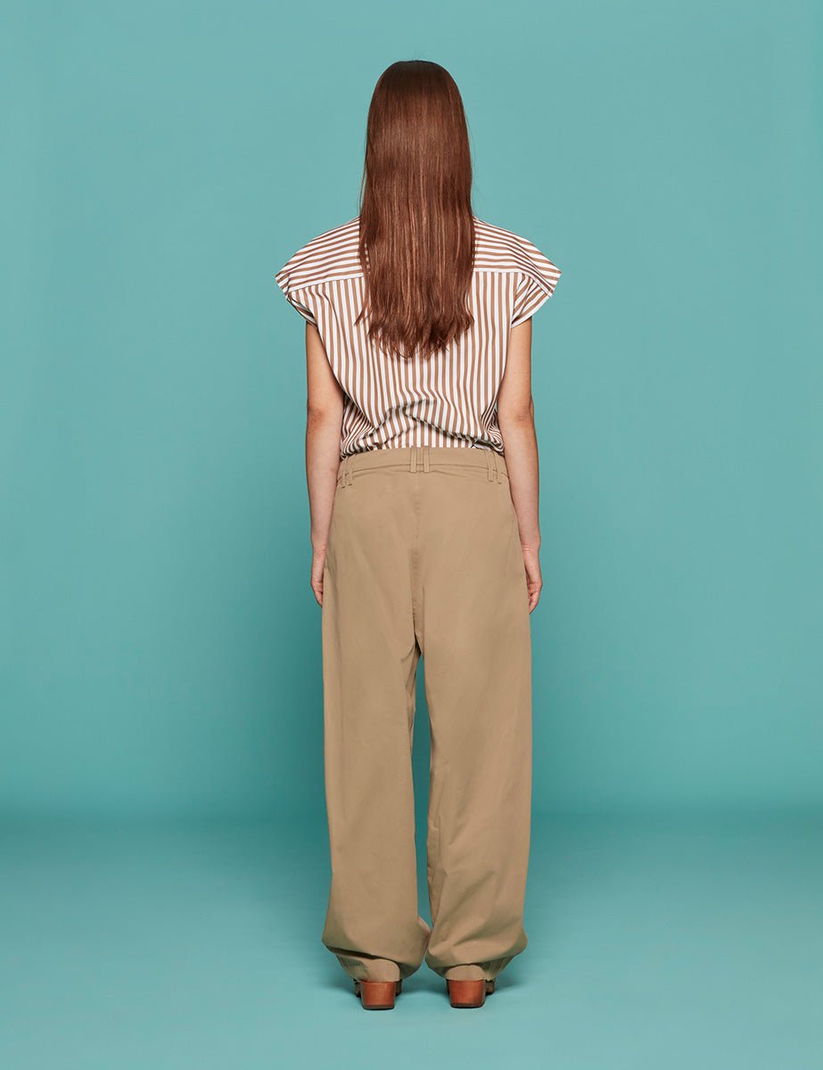 pantalone carolina cotone kaki - jejia - pantalone