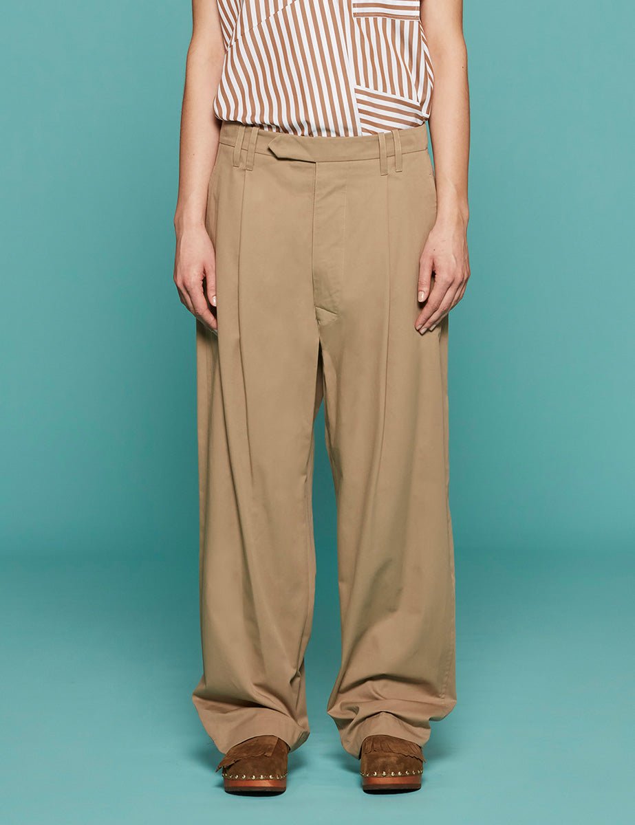 pantalone carolina cotone kaki - jejia - pantalone