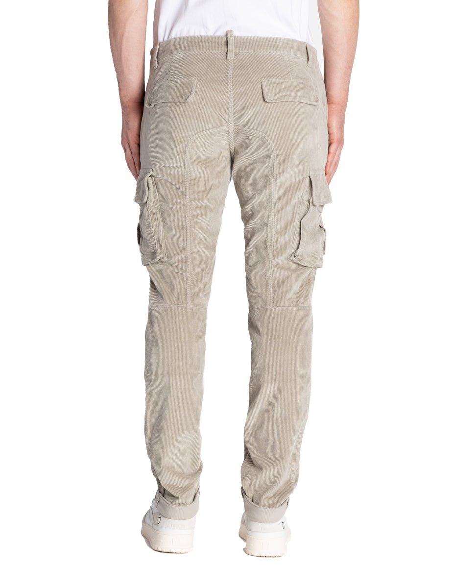 pantalone chile velluto beige - mason's - pantalone casual