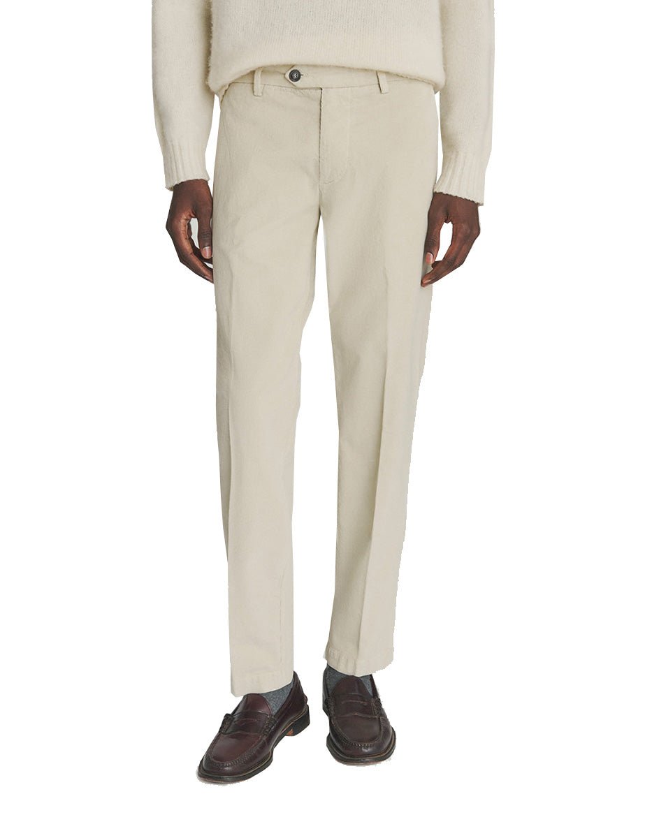 pantalone chino conduit velluto mastice - roy rogers - pantalone casual